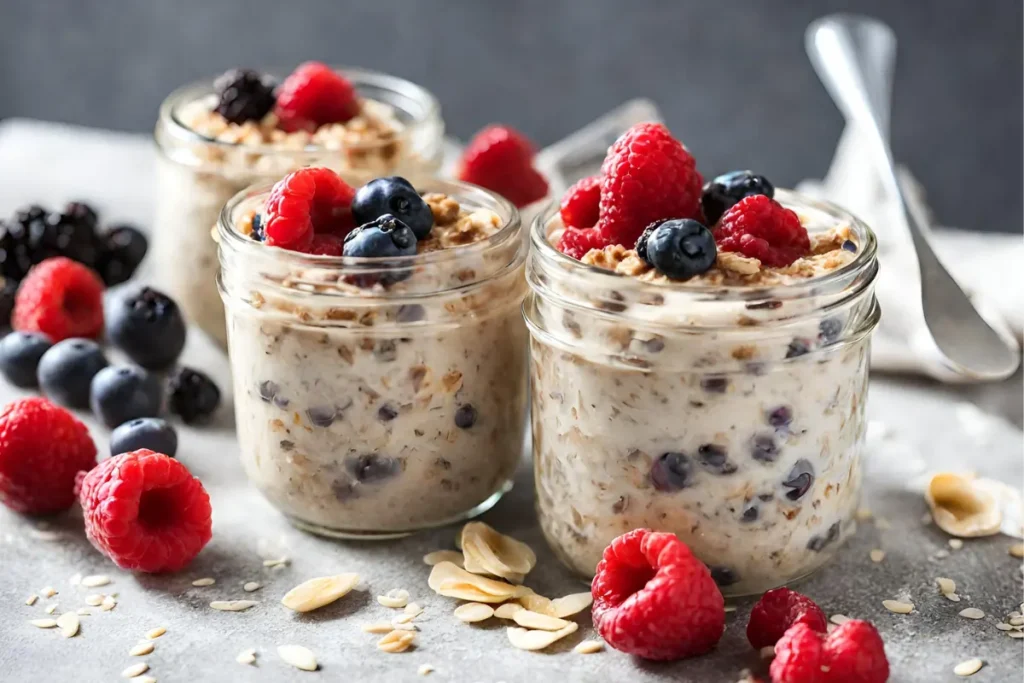 high protein overnight oats