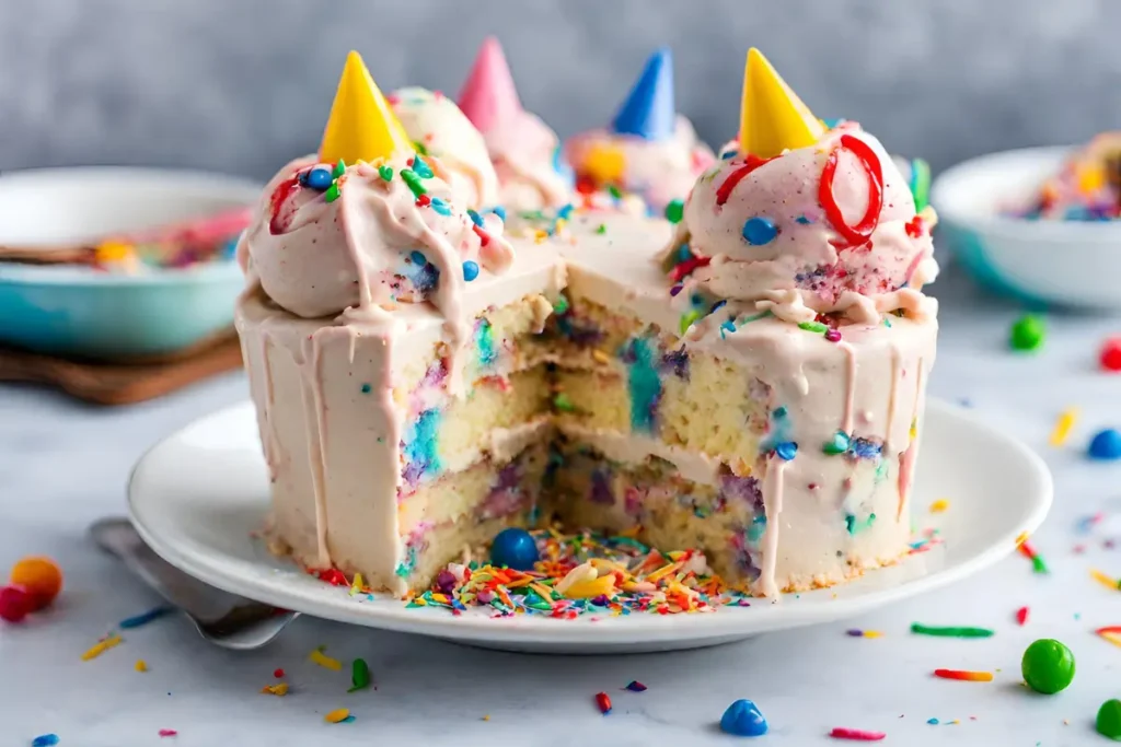 birthday cake ice cream