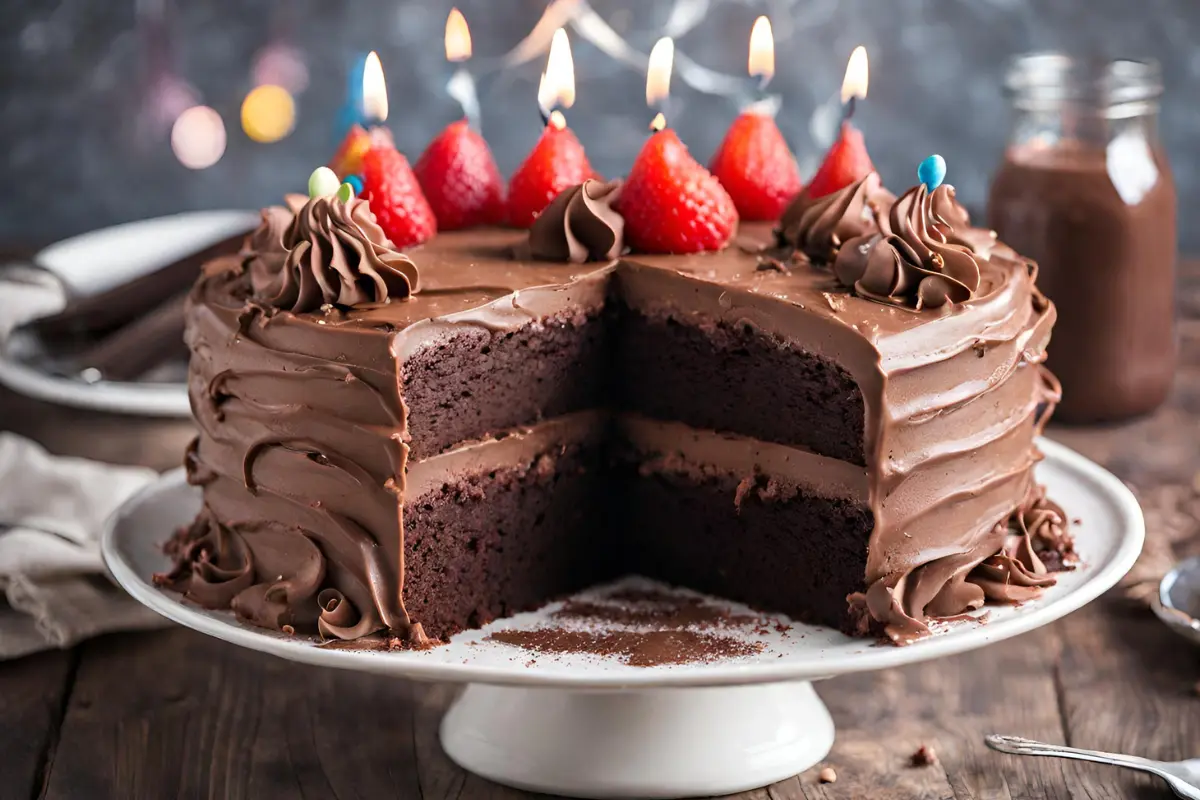 chocolate birthday cake