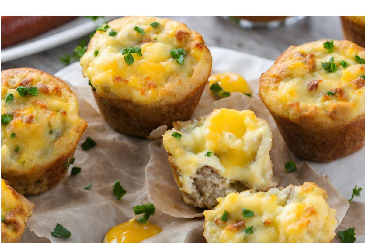 sausage egg cheese muffins