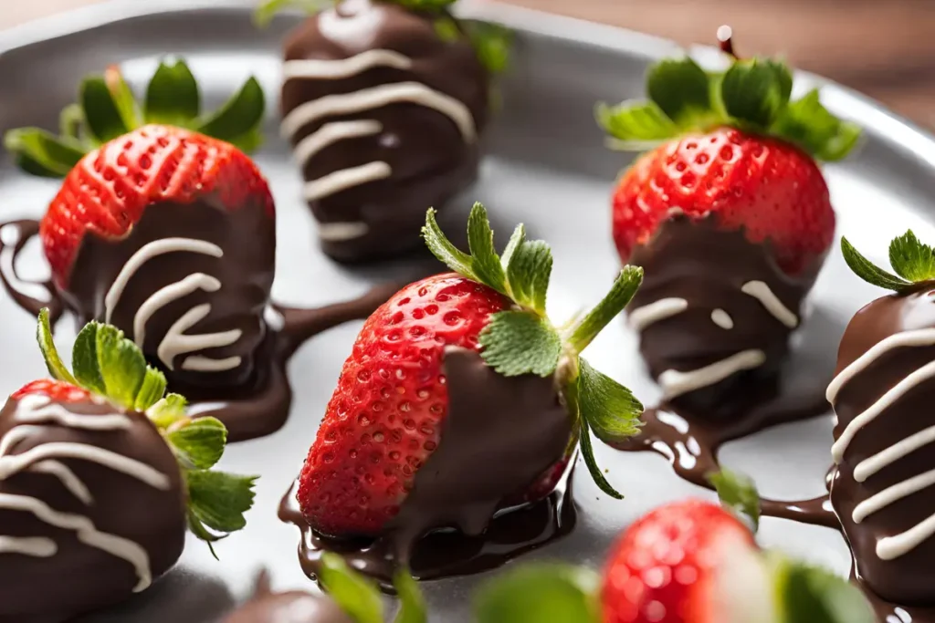 Should strawberries be cold before dipping in chocolate