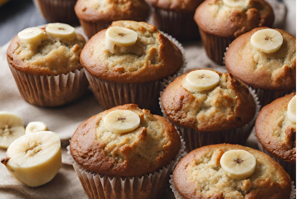 banana muffins no egg