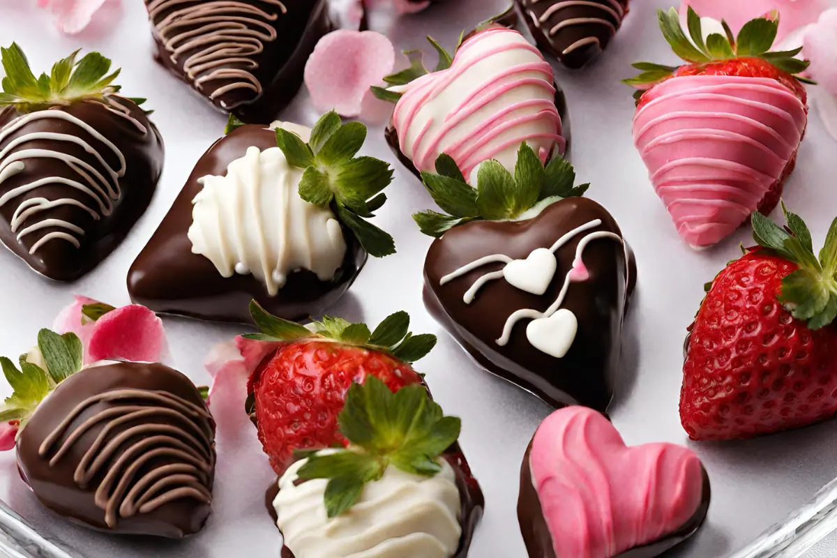 valentines chocolate covered strawberries