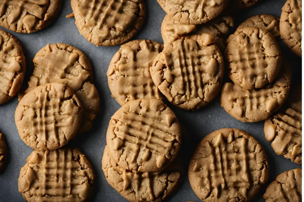 4 ingredient peanut butter cookies