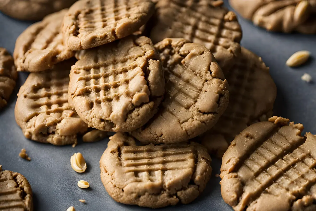 2 Ingredient Peanut Butter Cookies