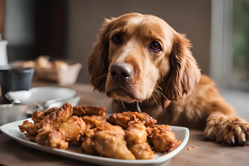 can dogs eat fried chicken?