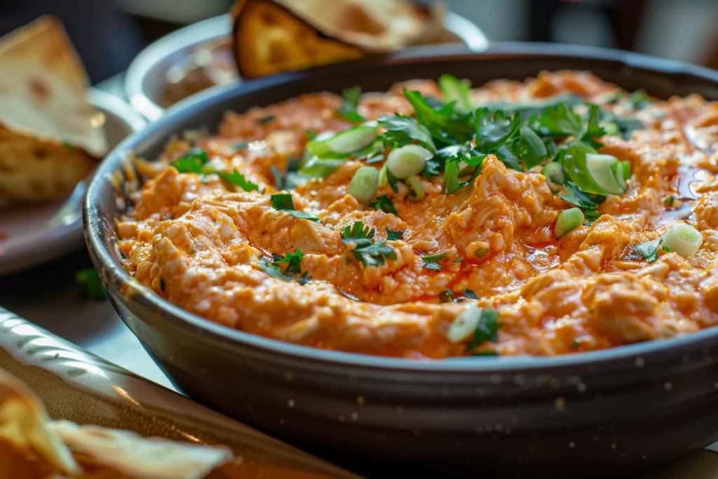 What goes with buffalo chicken dip